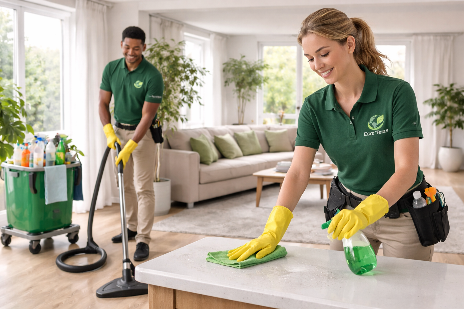 Eco-Terra Staff at Work